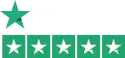 Trustpilot 5-star review badge for Kitchen Renovations Hamilton.