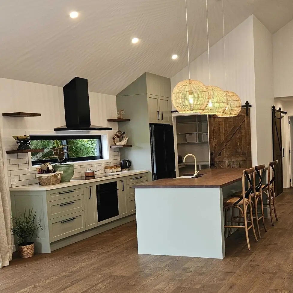 Expert kitchen remodelling Hamilton for apartment kitchens that open into living spaces, specializing in functional Apartment Kitchens by Kitchen Renovations Hamilton.